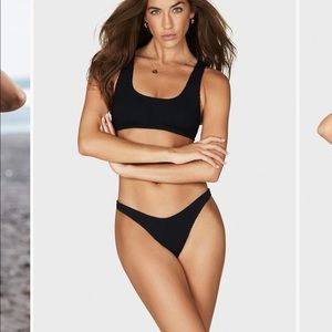 NEW bound by bond-eye malibu bikini set black